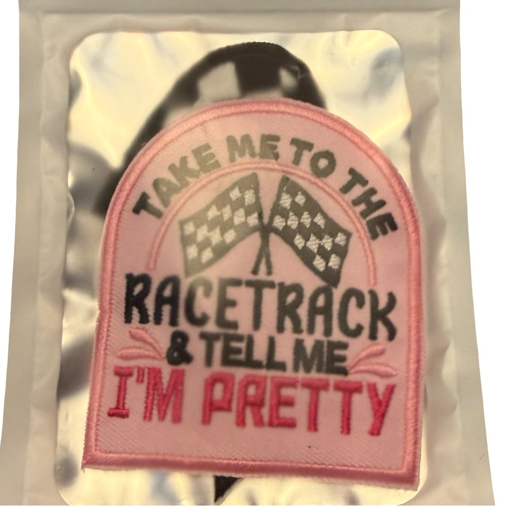 Iron On Patch Lot Racing Checker Hearts Star Coquette Y2K Crafts - Picture 9 of 9